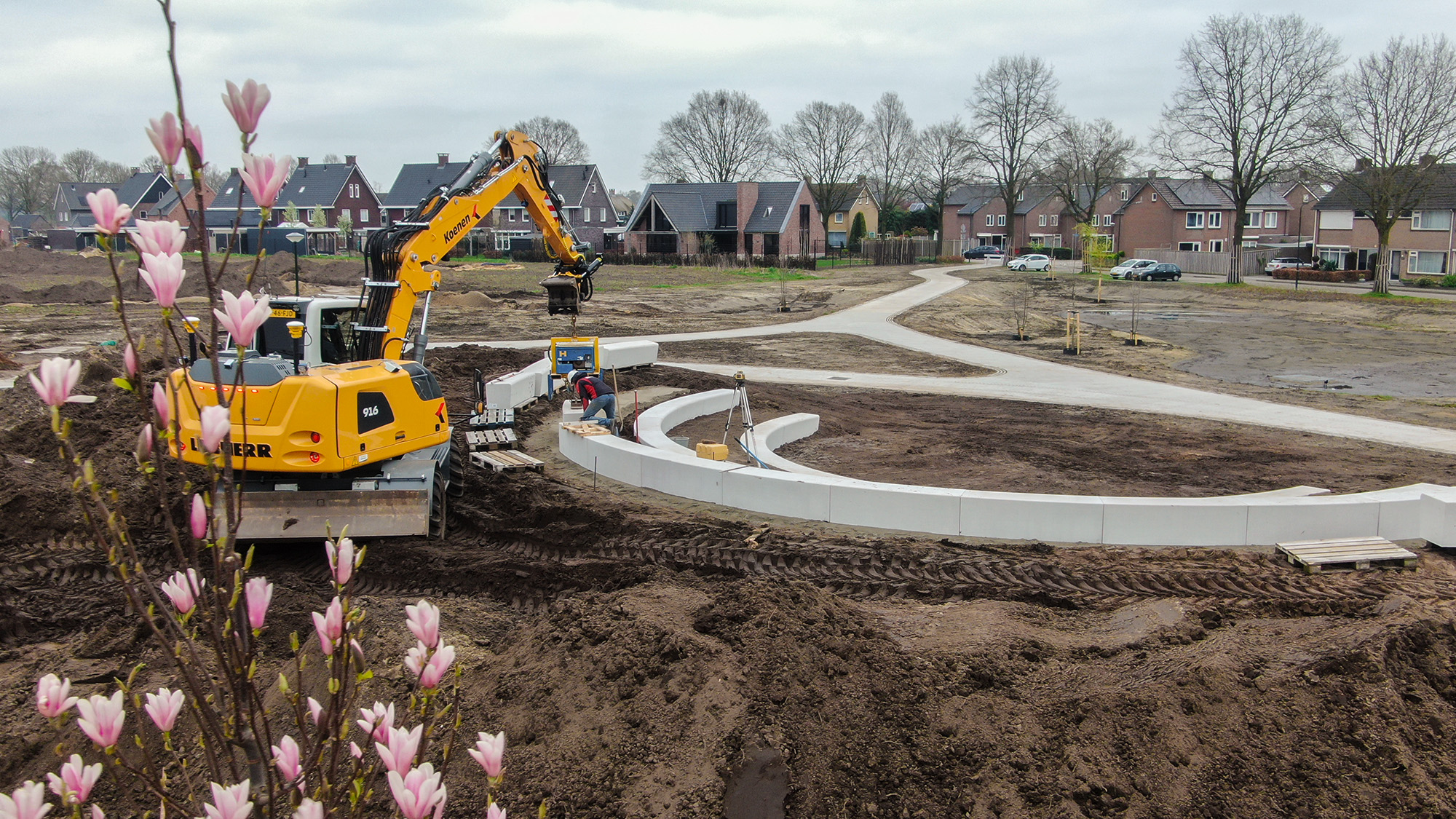 Koenen Erp - parkaanleg openbare ruimte