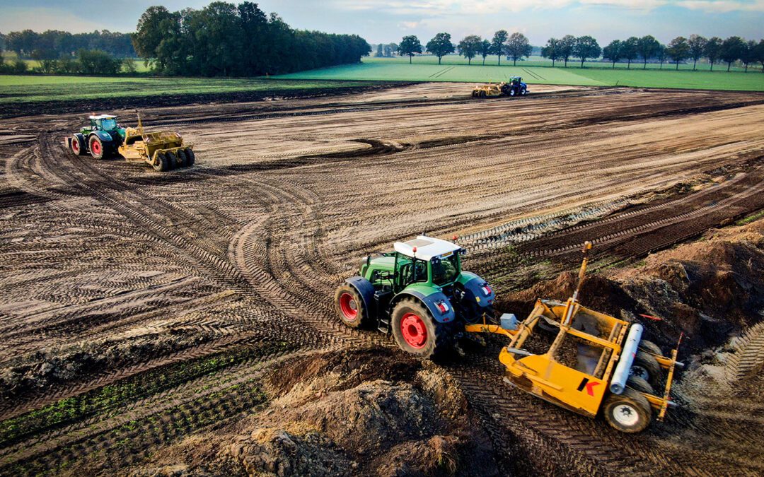 Egalisatie, groot grondverzet