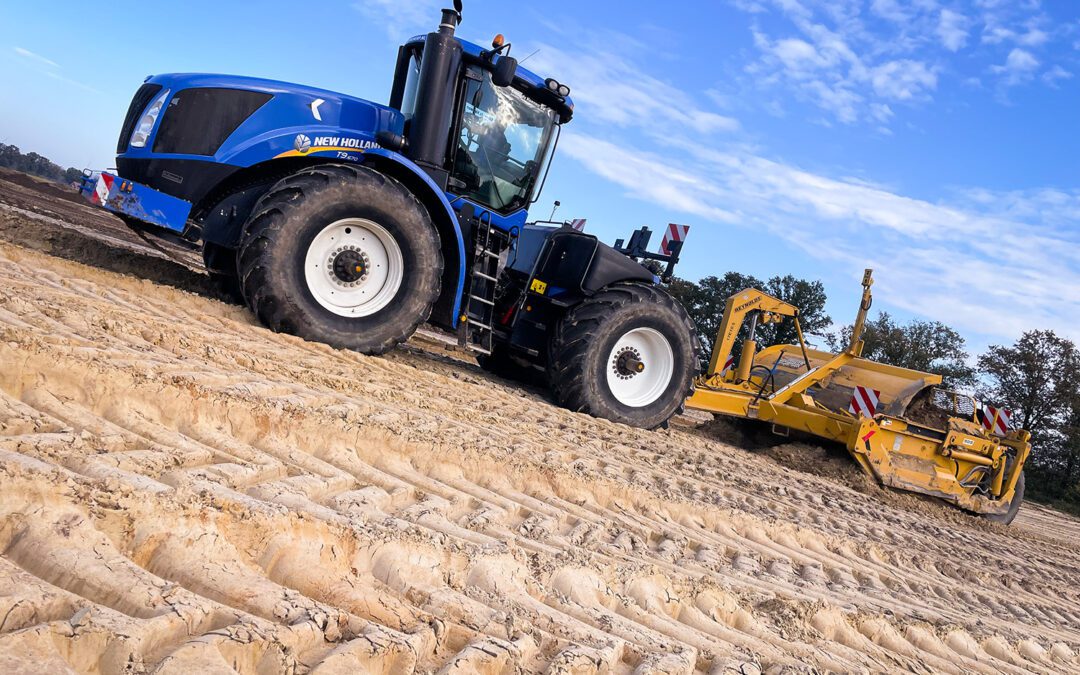 Egalisatie, groot grondverzet