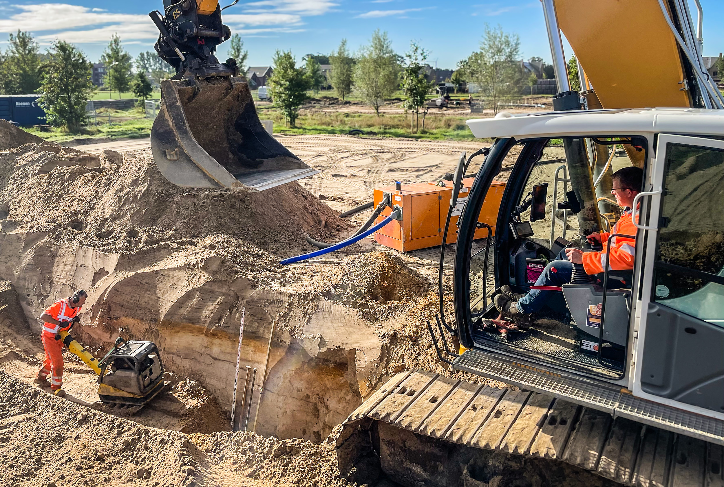 Koenen Groen Grond Infra - vacature Grondwerker - GWW