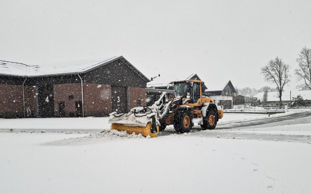 Sneeuwschuiven