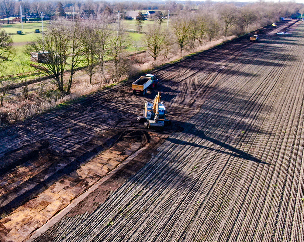 Koenen Groen Grond Infra - Fietspad Uden-Veghel