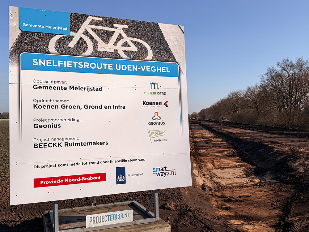 Koenen Groen Grond Infra - Fietspad Uden-Veghel